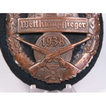 Нарукавный знак победителя стрелковой эстафеты NSRKB 1938. Espenlaub militaria