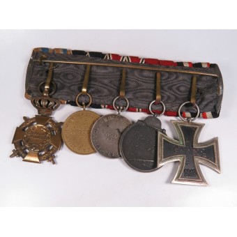 Medaille bar van 5 prijzen van de deelnemer van de Anschluss van Oostenrijk en de Tsjechische Republiek. Espenlaub militaria