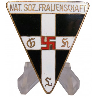 Nationalsozialistische Frauenschaft NSF märke 44 mm. Espenlaub militaria