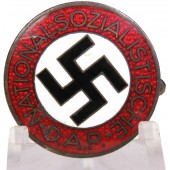 NSDAP-Abzeichen mit M1/62RZM - Gustav Hähl