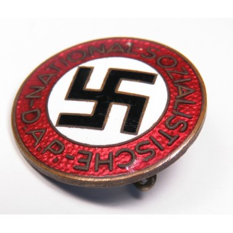 N.S.D.A.P Lid Badge M1/27 RZM. E.L. Mueller. Espenlaub militaria