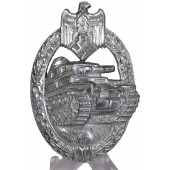 Panzerkampfabzeichen in Silber Rudolf Karneth