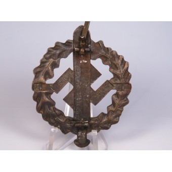 SA Sportabzeichen/ SA Sportabzeichen - Bronze Fechler. Espenlaub militaria