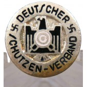 Kolmannen valtakunnan Deutscher Schützenverbandin merkki Hirschfengerin tikaria tai pistintä varten.