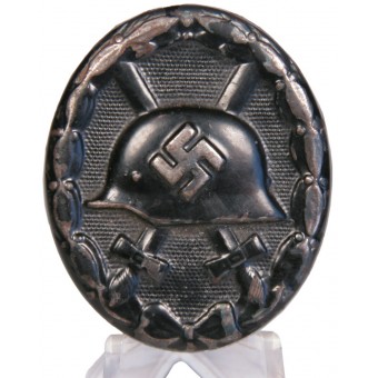 Wond Badge 1939 Black Class, Carl Wild. PKZ 107. IJzer. Espenlaub militaria