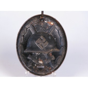 Distintivo di ferita 1939 Black Class, Carl Wild. PKZ 107. Iron. Espenlaub militaria