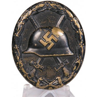 Verwundetenabzeichen 1939 schwarze Klasse, PKZ 30 - Hauptmünzamt. Espenlaub militaria