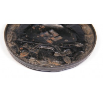 Wound badge in black 1939, PKZ 126 - Eduard Hahn. Iron. Espenlaub militaria