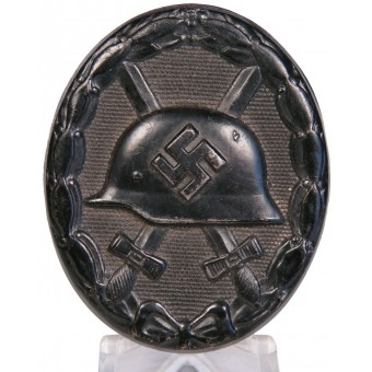 Badge de blessure en noir, 1939. Wilhelm Deumer. LDO L / 11. Le fer. Espenlaub militaria