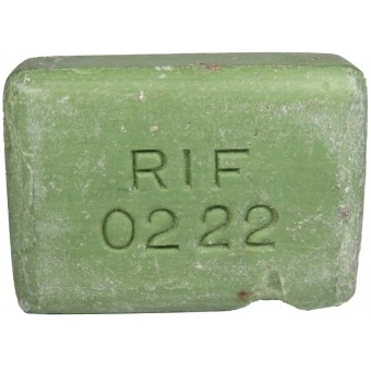 Tysk ersatztvål från andra världskriget RIF 0222. Espenlaub militaria