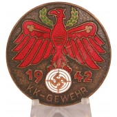1942 KK-Gewehrin piirin mestaruuspalkinto pienoiskiväärin ammunnassa.
