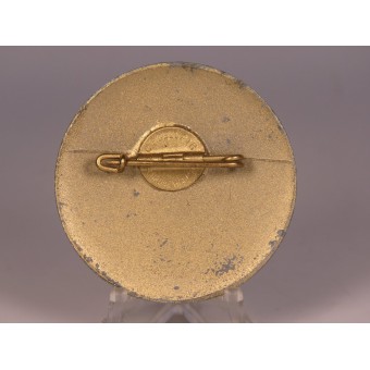 Gauleistungsabzeichen in Gold 1944  KK-Gewehr. Espenlaub militaria