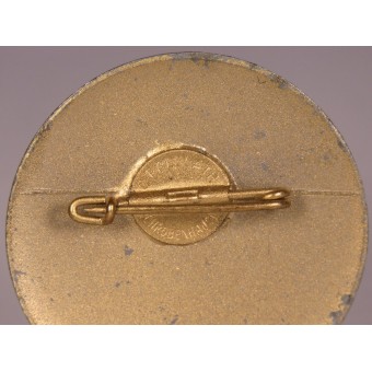 Auszeichnung für die Bezirksmeisterschaft in Gold für das Schießen mit KK-Gewehr im Jahr 1944. Espenlaub militaria