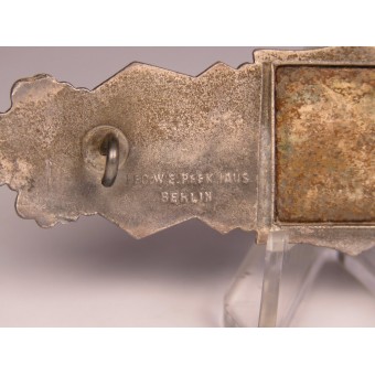 Nahkampfspange i silver, 3:e typ FLL. Espenlaub militaria