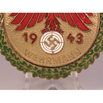 Wehrmann 1943-Gouden rang met eikenbladeren. Espenlaub militaria