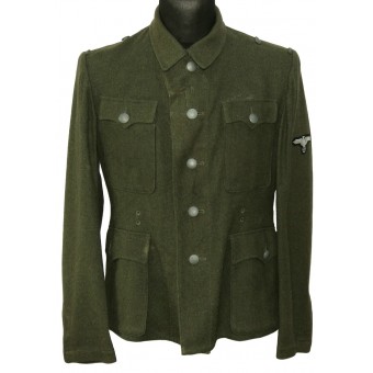 M 1942 Waffen-SS tunic. Beute wool, 1944 depot. Espenlaub militaria