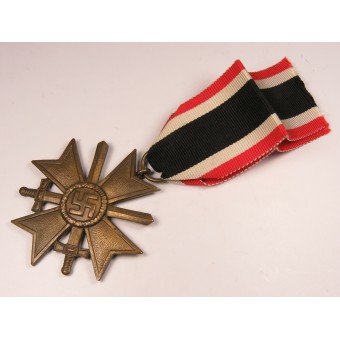 Cruz de bronce del KVK 1939 con espadas. Bronce. Espenlaub militaria