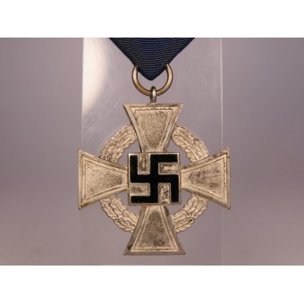 Kreuz für 25 Jahre Zivildienst 2. Klasse, 3. Reich. Friedrich Keller. Espenlaub militaria