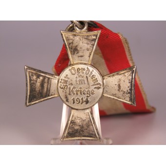 Hamburgo Hanseatenkreuz, Für Verdienst im Kriege 1914. Espenlaub militaria