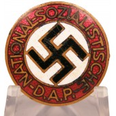 NSDAP:n jäsenmerkki. GES GESCH/RZM М1/78-Paulmann & Crone.
