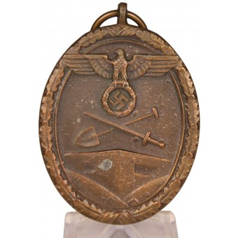 Western Wall medaille, type 2, 1944. Espenlaub militaria