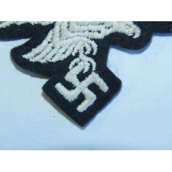 Luftwaffe-örn på filtbotten, malskador. Espenlaub militaria