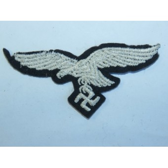 Luftwaffe eagle on the felt base, moth damage. Espenlaub militaria