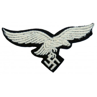 Águila de la Luftwaffe en la base de fieltro, ligeramente dañada por la polilla. Espenlaub militaria