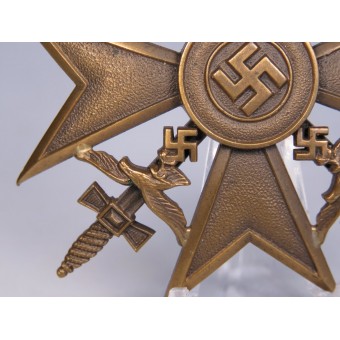 Испанский крест с мечами в бронзе LDO L/11, Wilhelm Deumer. Espenlaub militaria