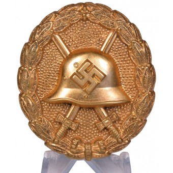 Verwundetenabzeichen 1. Modello 1939 in oro. Espenlaub militaria