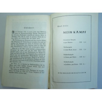 Mein Kampf-Tornisterausgabe von 1941. Espenlaub militaria