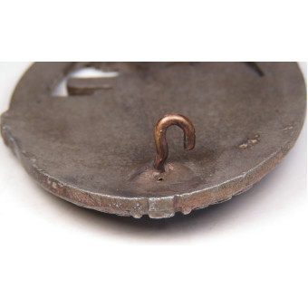 Bronze Panzer Assault Badge Karl Wurster. Espenlaub militaria