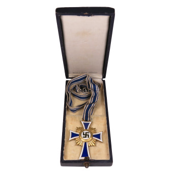 Ehrenkreuz der Deutschen Mutter in Gold Ziemer & Sohne. Espenlaub militaria