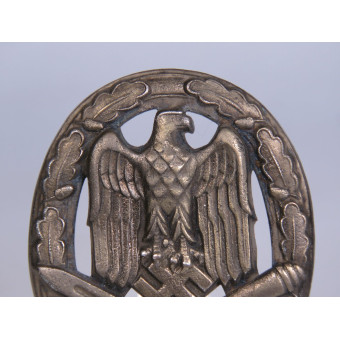 General Assault Badge,Deep pan, 1.30.1 Variant. Espenlaub militaria
