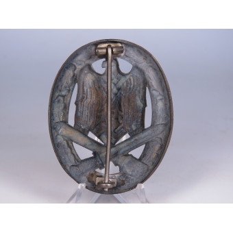 General Assault Badge,Deep pan, 1.30.1 Variant. Espenlaub militaria
