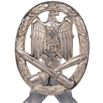 General Assault Badge in Silver Rudolf Karneth. Espenlaub militaria