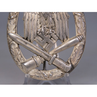 General Assault Badge in Silver Rudolf Karneth. Espenlaub militaria