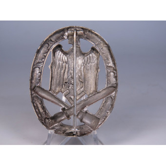 General Assault Badge in Silver Rudolf Karneth. Espenlaub militaria