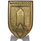 Hitler Youth Event Badge, Wangerooge 1934