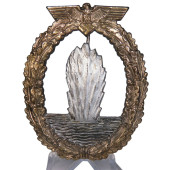 Знак тральщика Kriegsmarine Adolf Scholze