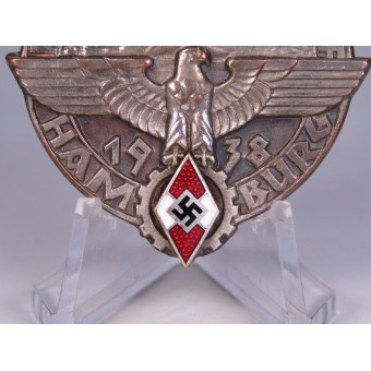 Reichskampf 1938 Hamburg Teilnehmerabzeichen. Espenlaub militaria