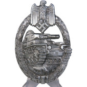 Silver class Panzer Assault Badge Karl Wurster