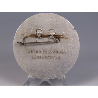 Treffabzeichen HJ, Düsseldorf 11 Oct 1936 – Fahnenweihe Gebiet Ruhr-Niederrhein. Espenlaub militaria