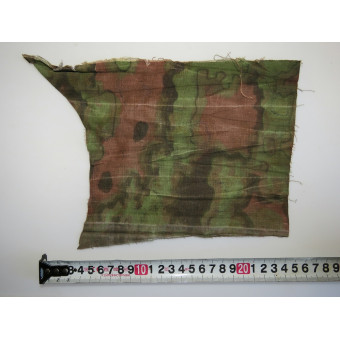 Fabric with the classic Eichenlaubmuster (Oak Leaf) camouflage pattern. Espenlaub militaria