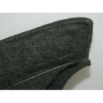 Factory-made Wehrmacht collar, 1940 pattern, with tabs, mint condition. Espenlaub militaria