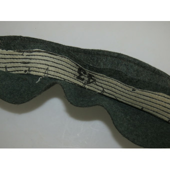 Factory-made Wehrmacht collar, 1940 pattern, with tabs, mint condition. Espenlaub militaria