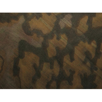 Крупный фрагмент камуфляжа Waffen-SS Eichenlaubmuster. Espenlaub militaria