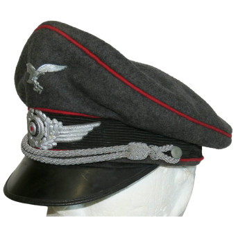 Фуражка офицера Люфтваффе, поздний выпуск. Espenlaub militaria