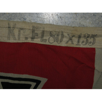 Reichskriegsflagge with KR.FL. 80x135 marking. Espenlaub militaria