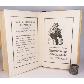 Подарочное издание Mein Kampf, 1938 год, герб города Линц. Espenlaub militaria